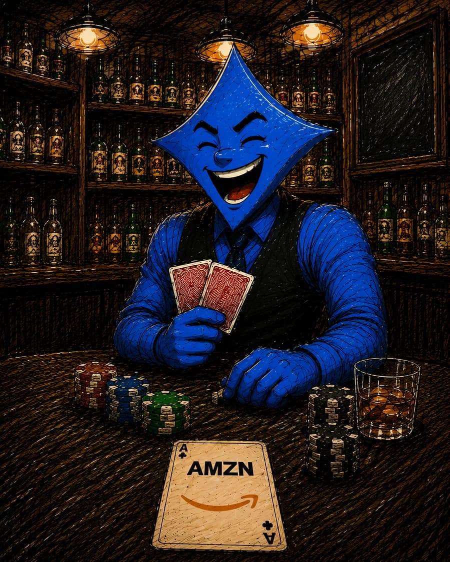 OpenTrade AMZN character card